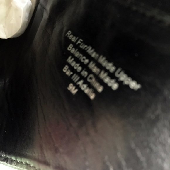 Bar III Adalia Leopard Sling back Lace Up Heels - Picture 9 of 10